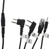 8 in 1 USB Programming Cable for Portable Radio Walkie Talkie Motorola Kenwood ICOM BAOFENG Retevis - Walkie-Talkie Accessories