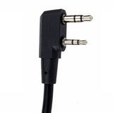 Tactical Noise Reduction Headsets Waterproof PTT Connector Cable for Comtac II H50 MSA SORDIN H60 HD03 2Pin Kenwood Radio - Walkie-Talkie Accessories