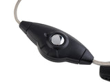 2 Pin Aluminum Foil Earpiece Headset with PTT for Kenwood TK-278G TK-430 TK-2100 Baofeng BF-520 UV-5R - Walkie-Talkie Accessories