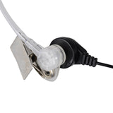 Covert Acoustic Tube Headphone Bodyguard Earpiece Headset with PTT Microphone for Yaesu Vertex Radio VX-231 - Walkie-Talkie Accessories