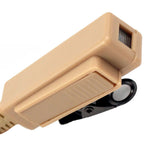 2 Pin Beige Flesh Covert Acoustic Tube Earpiece for Motorola CLS1410 CP250 GP308 - Walkie-Talkie Accessories