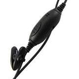 Noise Cancelling Overhead Folding Earpiece Headset with Boom Mic VOX/PTT for 2-pin MD-280 Kenwood KPG62D KPG70D - Walkie-Talkie Accessories