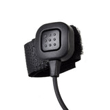 Throat Mic Microphone Covert Acoustic Tube Earpiece Headset with Finger PTT for Bodyguard FBI 2-pin Icom IC-M5 IC-T22A Maxon SP100 SP130 Vertex VX510 VX520UD Radio - Walkie-Talkie Accessories