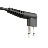 2 PIN Headset Earpiece for Two-way Radios Motorola XU4100 PR400 RDU2020 - Walkie-Talkie Accessories