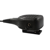 Professional IP54 Waterproof Heavy Duty 3.5mm Headset Jack Shoulder Remote Speaker Mic Microphone PTT with Mini Din Plug 6pin for Yaesu Vertex Radio VX-6R 7R 6E 7E 120 127 170 177 - Walkie-Talkie Accessories