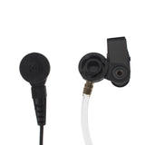 Advanced Nipple Covert Acoustic Tube Bodyguard FBI Earpiece Headset Mic for Walkie Talkie Two Way CB Ham Radio Kenwood UV-N98 TK3230K TK-2400V16P NX-220 - Walkie-Talkie Accessories