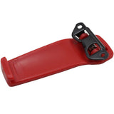 2 Pack Handheld Radio Walkie Talkie Belt Clip with Screws for ICOM F3 F4 F11 F21 (Red) - Walkie-Talkie Accessories