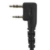 Military Police Equipment Throat Mic Air Tube PTT Headset for Walkie Talkie Two Way Radio Baofeng BF-F8HP GT-3 BF-F9V2+ UV-6R UV-5X GT-1 Wouxun KG-UV8D KG-UV6D KG-UV899 - Walkie-Talkie Accessories