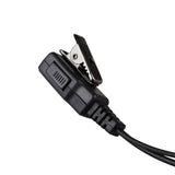 2 Pin Covert Acoustic Tube In-ear Air Acoustic Earpiece Headset with PTT Mic for Kenwood TK-370 TH-22AT WOUXUN KG-UVD1 KG-639 - Walkie-Talkie Accessories