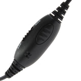 Eraphone Earpiece Headset With Boom Mic VOX-PTT Switch for Two Way Radio ICOM IC-3FGX IC-3FX IC-3SAT IC-T21E IC-T22A IC-T22E IC-V21AT IC-V68 IC-V82 - Walkie-Talkie Accessories