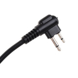 Waterproof PTT Cable for Motorola 2 Pin Walkie Talkie GP2000 GP88 GP88S Comtac II H50 MSA SORDIN H60 HD03 Headset - Walkie-Talkie Accessories