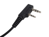 2 Pin Air Covert Acoustic Earpiece Headset for Two Way Radio Kenwood PUXING Baofeng UV-3R PLUS UV-5R UV-5RA 888S - Walkie-Talkie Accessories