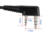 2 Pin Speaker MIC KMC-17 for Baofeng BF-V6 UV5R Wouxun KG-UVD1 KG-689 - Walkie-Talkie Accessories
