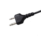 Throat Mic Microphone Covert Acoustic Tube Earpiece Headset with Finger PTT for Bodyguard FBI 2-pin Icom IC-M5 IC-T22A Maxon SP100 SP130 Vertex VX510 VX520UD Radio - Walkie-Talkie Accessories