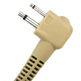 2 Pin Beige Flesh Covert Acoustic Tube Earpiece for Motorola CLS1410 CP250 GP308 - Walkie-Talkie Accessories