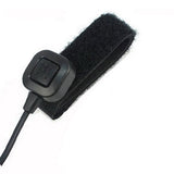 2 Pin Covert Acoustic Tube Throat Mic Earpiece Headset with Finger PTT for Walkie Talkie Kenwood TH-42E TH-48 TH-55 - Walkie-Talkie Accessories