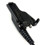 Ear Vibration 2-in-1 Mic Earpiece Headset Earbone for Motorola Radios MT2000 MT2100 XTS2000 XTS3000 - Walkie-Talkie Accessories