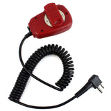 2 PIN Handheld Microphone Mic Speaker for Walkie Talkie BaoFeng UV-5RE+ UV-B5 UV-B6 UV-82 Kenwood TK-2102 TK-2107 TK-2118 TK-2160 TK-3100 TK-3101(Red) - Walkie-Talkie Accessories
