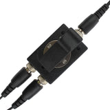 Military Police Equipment Throat Mic Air Tube PTT Headset for Walkie Talkie Two Way Radio Baofeng BF-F8HP GT-3 BF-F9V2+ UV-6R UV-5X GT-1 Wouxun KG-UV8D KG-UV6D KG-UV899 - Walkie-Talkie Accessories